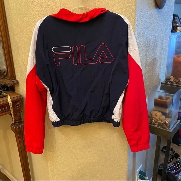 FILA Tessa Womens Color-Block Long Sleeve Top Size Small - Picture 5 of 11